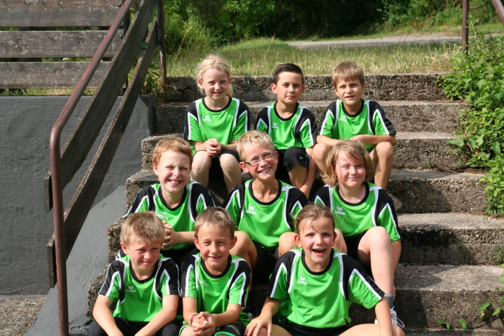 VR Talentiade-Mannschaft (U10) 2014 Jana Eisenhardt, Moritz Filler, Mik Busse,  Len Busse, Benjamin Kasper, Leonard Kuhles,  Sören Luksch, Jan Veltmann, Kim Kasper